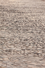 USA, Massachusetts, Nantucket Town, Nantucket Island, cobblestone street.