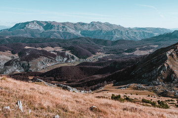 landscape in the mountains