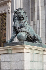 Spanish Congress of Deputies Building, Madrid, Spain