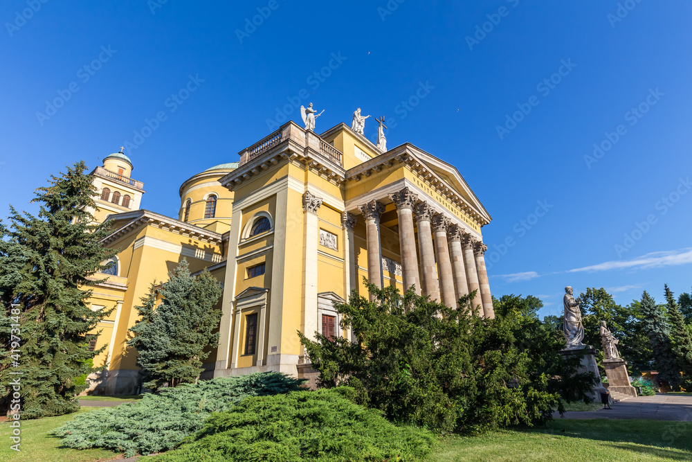 Poster Basilica in Eger, Hungary