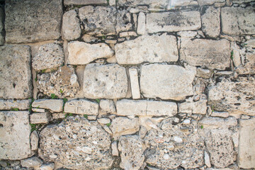 background old rock wall close up