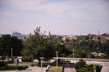 Cathedral of Saints Peter and Paul in Prague city center