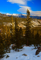 dusted peaks