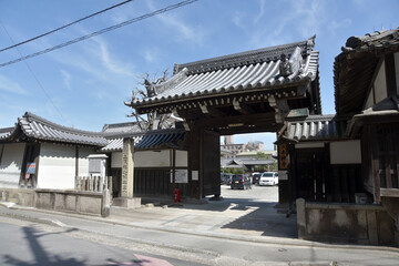 本禅寺　山門　京都市上京区