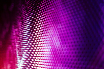 CloseUp LED blurred screen. LED soft focus background. abstract background ideal for design.