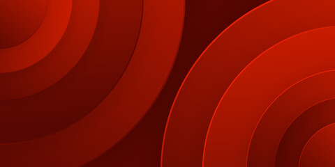 Red background curve line on white space shadow overlap and dimension modern texture pattern for text and message website design