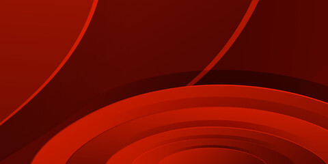 Abstract dark red wave background. Vector Illustration 