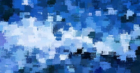 abstract blue background with squares