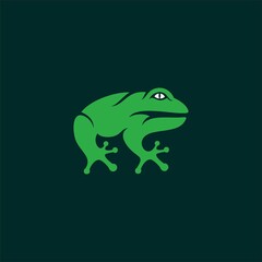 Animal Frog Creative Logo Design