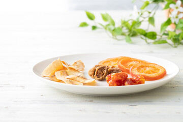 ドライフルーツの盛り合わせ