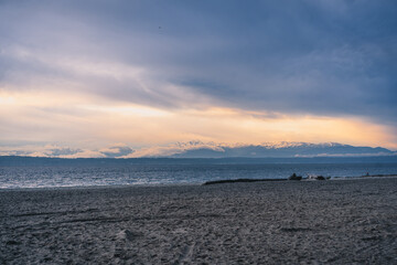 Beach and Mountains