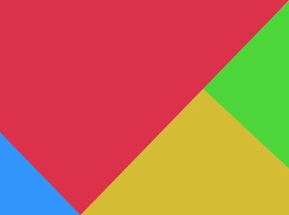 graphic pattern from sheets of colored paper