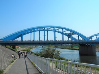 the tamagawa river, a major river in japan