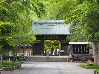 Kuhonbutsu, a famous temple in tokyo, Japan