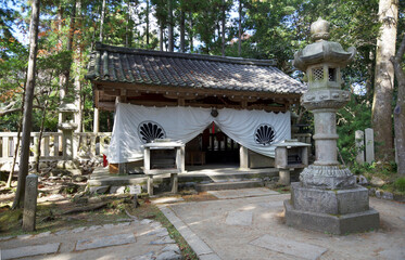 Fototapeta premium 鞍馬寺 奥の院魔王殿 京都市