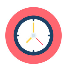 Clock Vector Illustration