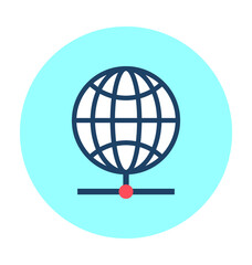 Cyberspace Vector Icon