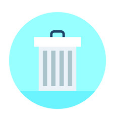 Dustbin Vector Icon