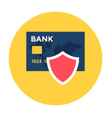 Credit Card Protection Vector Icon