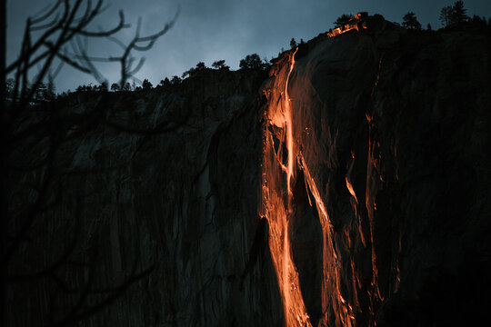 Firefall, Horse Tail Falls, El Capitan, Yosemite National Park