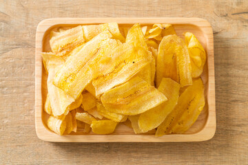 Banana Chips - fried or baked sliced banana