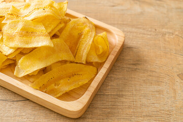 Banana Chips - fried or baked sliced banana