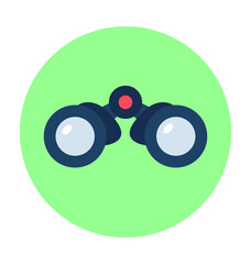 Binocular Vector Icon