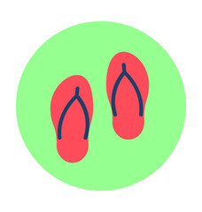 Flip Flop Vector Icon