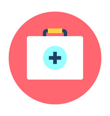 Obraz premium First Aid Vector Icon