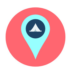 Map Locator Vector Icon