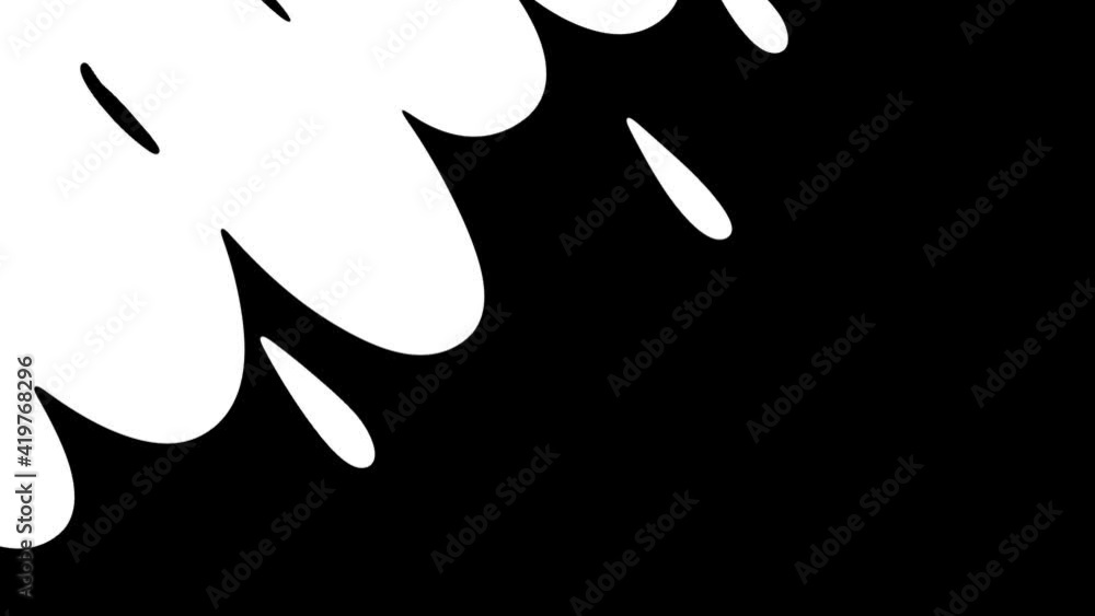 Poster liquid element 5 video set pack pattern luma or alpha mattes channel. transition black and white mas