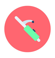 Hair Curler Vector Icon