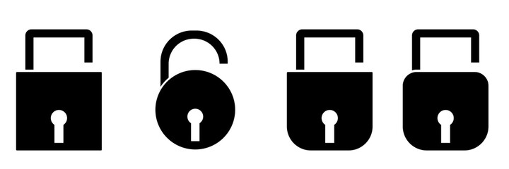 Lock Vector icon