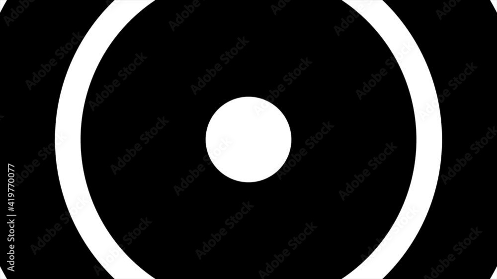 Aufkleber circle element 5 video set pack pattern luma or alpha mattes channel. transition black and white mas