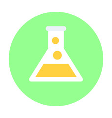 Conical Flask Vector Icon