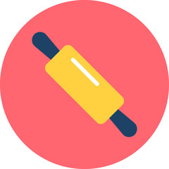 Rolling Pin Vector Icon