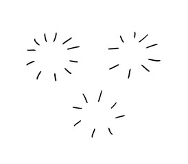 Obraz premium Set of Vintage Sunbursts in Different Shapes. Trendy Hand Drawn Retro Bursting Rays Design Elements. Hipster Vector illustration Shine Star