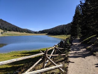 Lake in the mountains