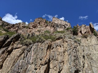 Rocks in the mountains