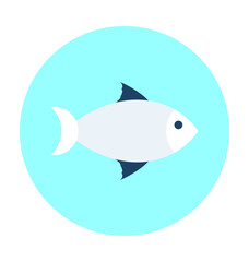 Obraz premium Fish Vector Icon