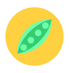 Peas Vector Icon