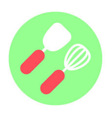 Kitchen Utensils Vector Icon