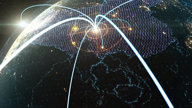 a world map of  china