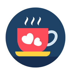 Tea Cup Vector Icon