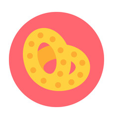 Pretzel Vector Icon