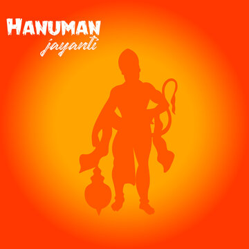 happy hanuman jayanti ,vector illustration.