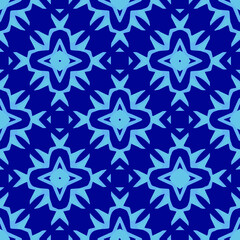 Geometric vector pattern with triangular elements. Seamless abstract ornament for wallpapers and backgrounds. 