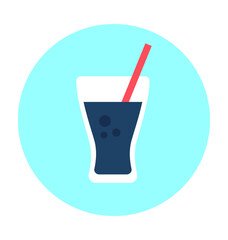 Cold Drink Vector Icon