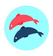 Fish Vector Icon