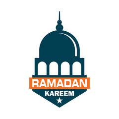 ramadan kareem vector , muslim logo